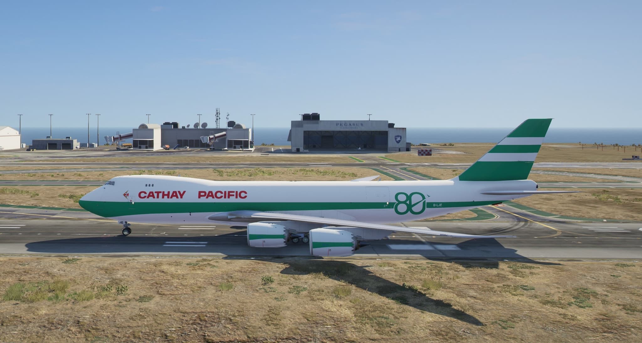 Cathay Pacific Boeing -F Years Livery