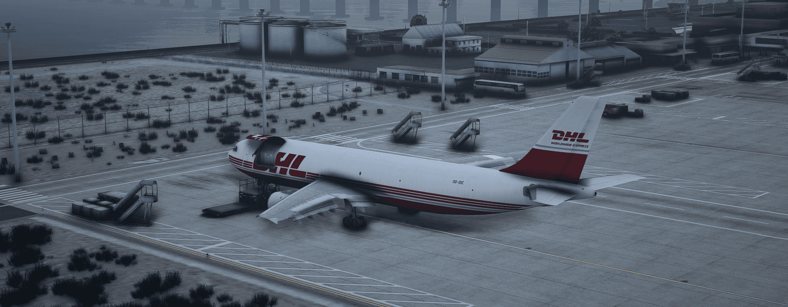 DHL A-RF Retro Livery