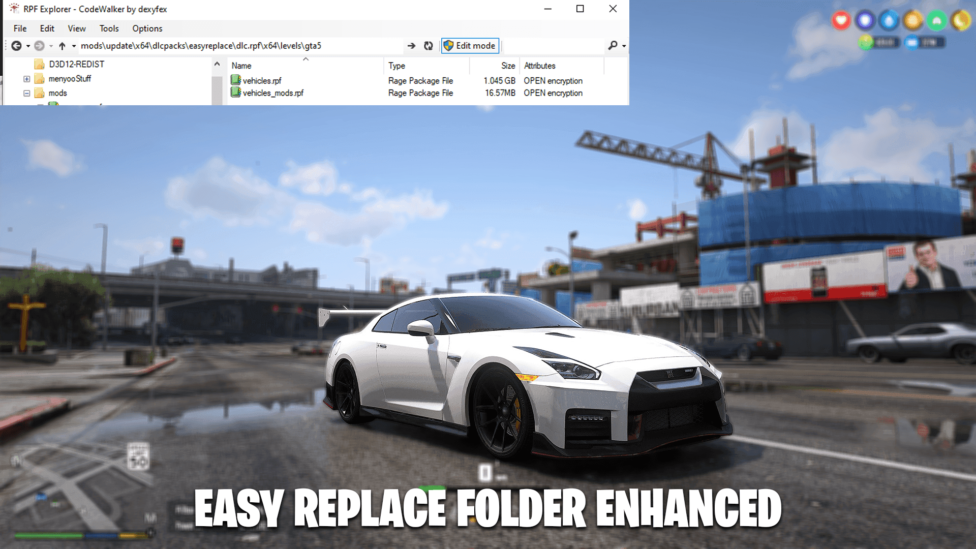 Easy Vehicle Replace For Enhanced