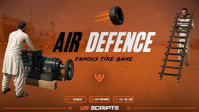 / FiveM Air Defence The Famous Pakistani Tire Game is HERE! | Underworld Scripts