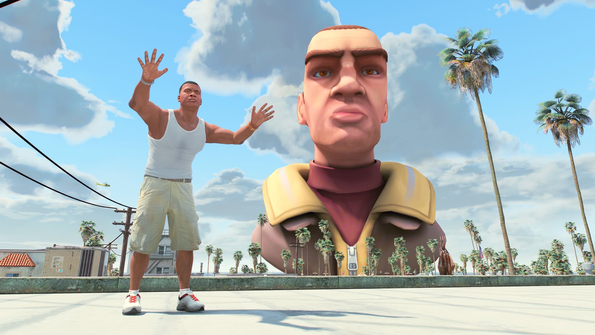 Giant Niko Bellic Prop