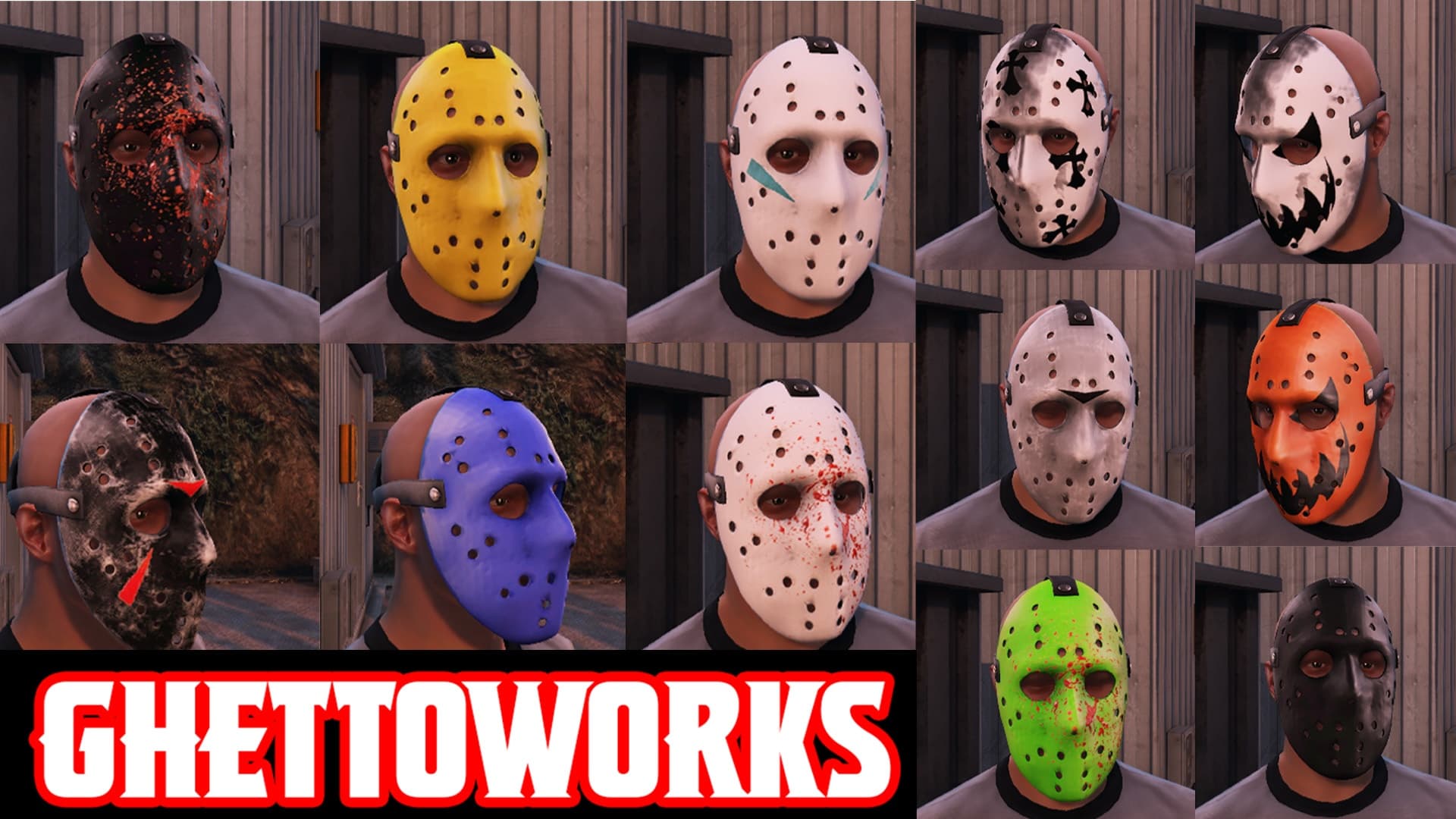 Hockey masks for freemode