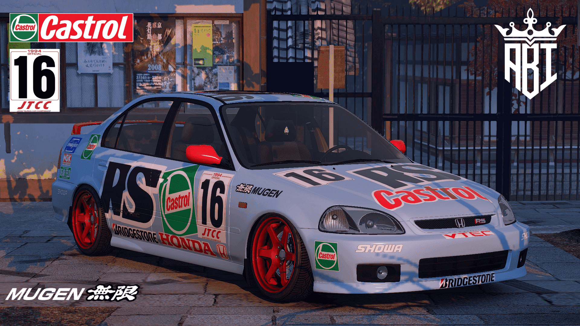 Honda Civic Ferio JTCC TEAM CASTROL MUGEN