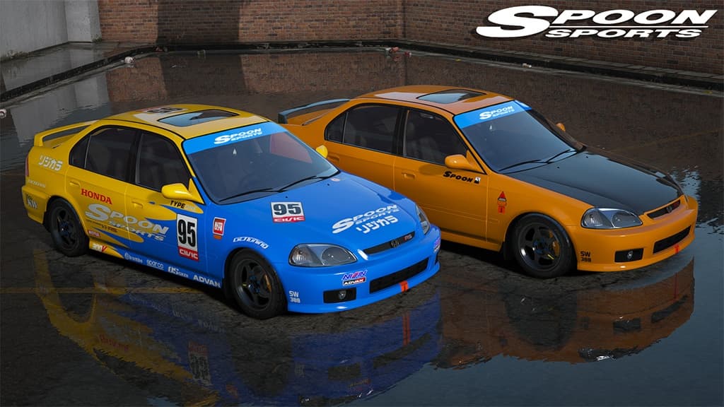 Honda Civic Ferio Spoon Sports livery