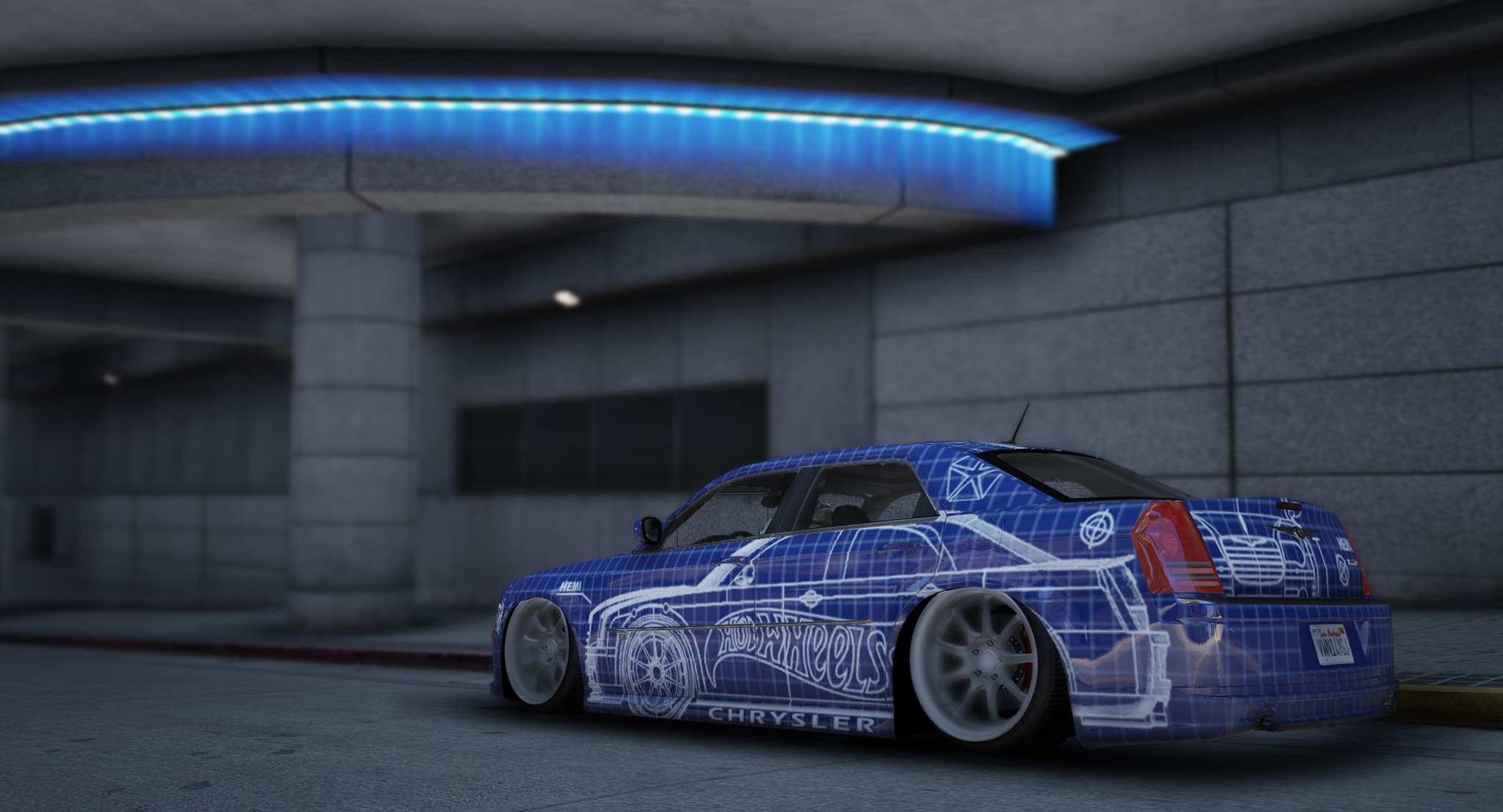 HotWheels blueprint Chrysler c