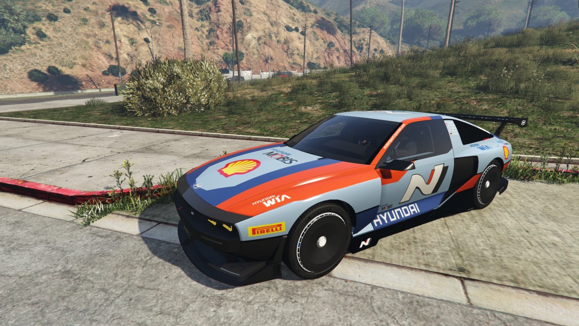 Hyundai N Vision by South East Customs - Hyundai WRC inspired!