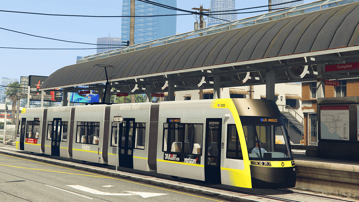 LA Metro Rail Livery for Metrolinx Bombardier Flexity Freedom