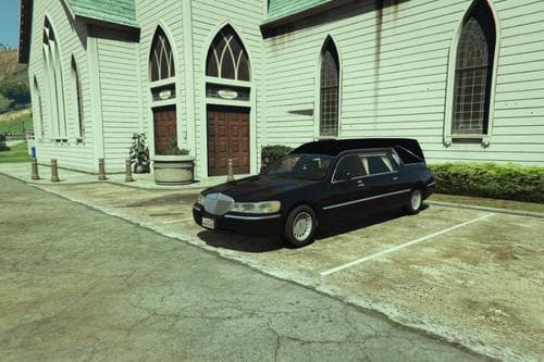 Lincoln Town Car Hearse