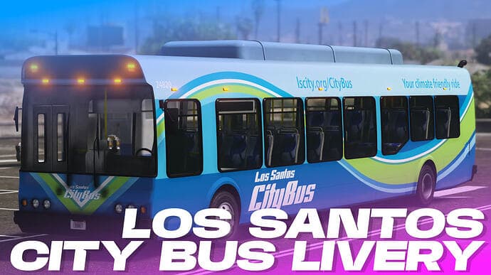 Los Santos City Bus Livery (High Quality, K)