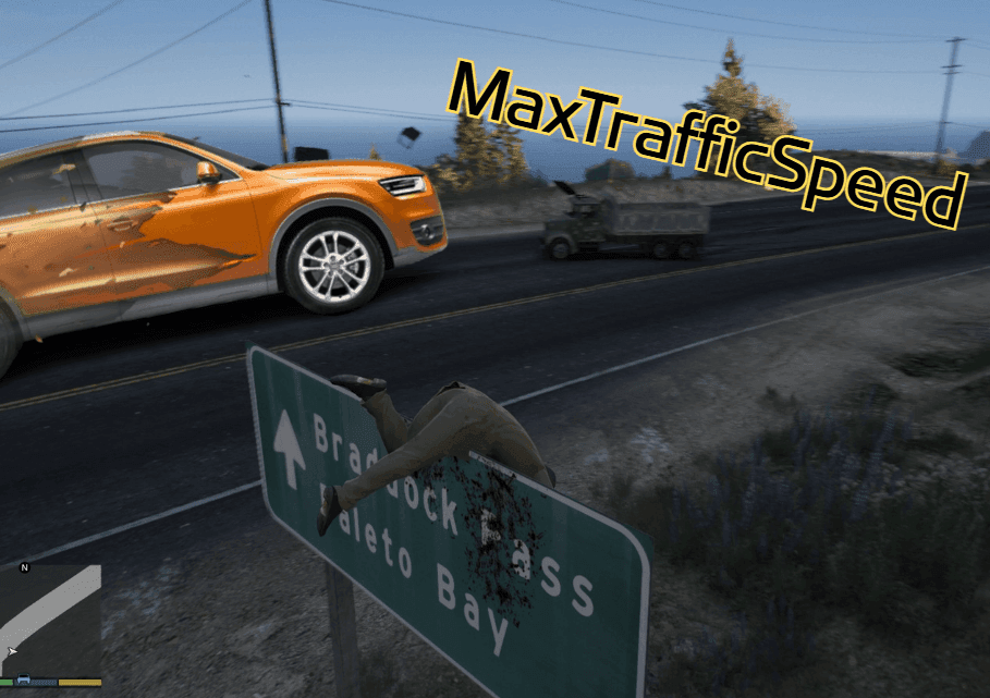 MaxTrafficSpeed - AI Traffic Drives at Max Speed