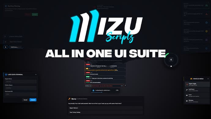 Mizu Interface - All-In-One Interaction Suite