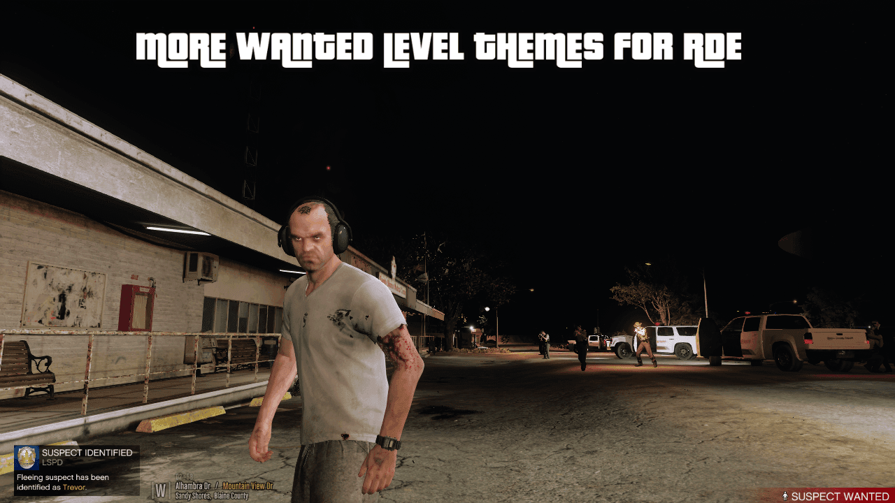 More Wanted Level Themes for RDE