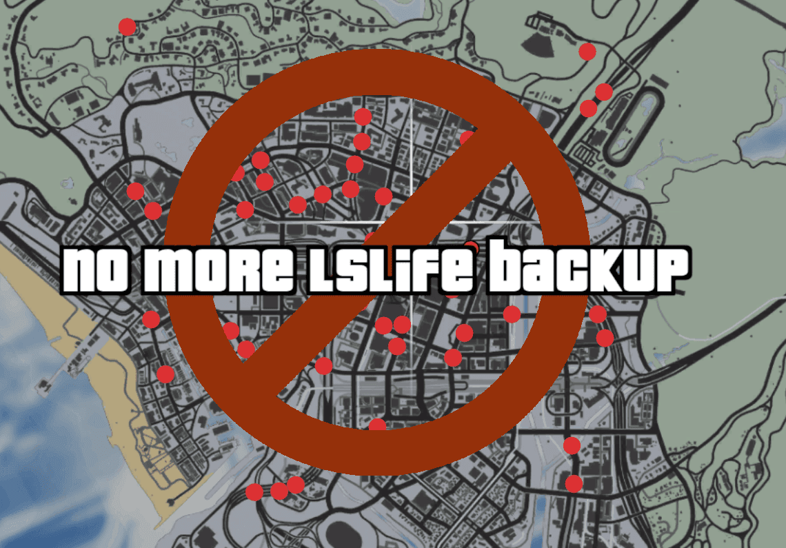 No More LSLife Backup