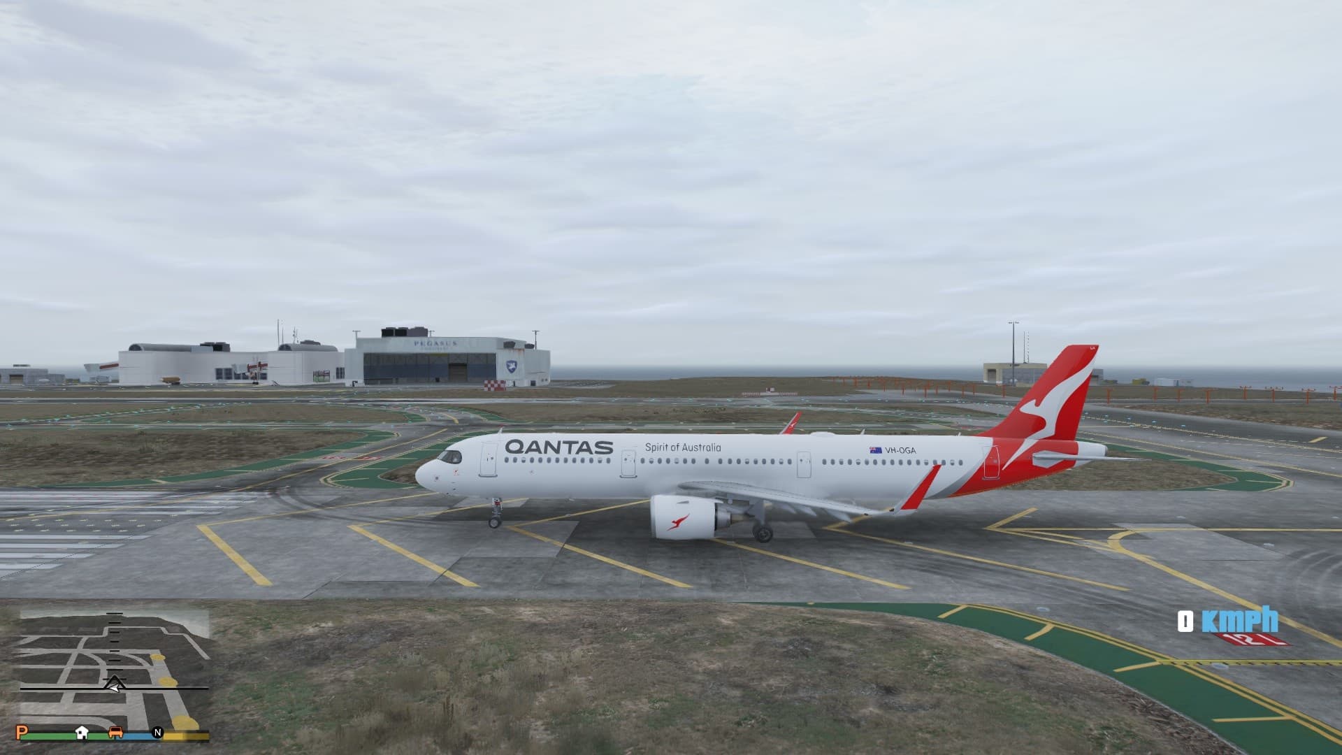 Qantas aXLR Livery Mod