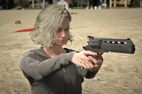 Requiem Revolver From Resident Evil