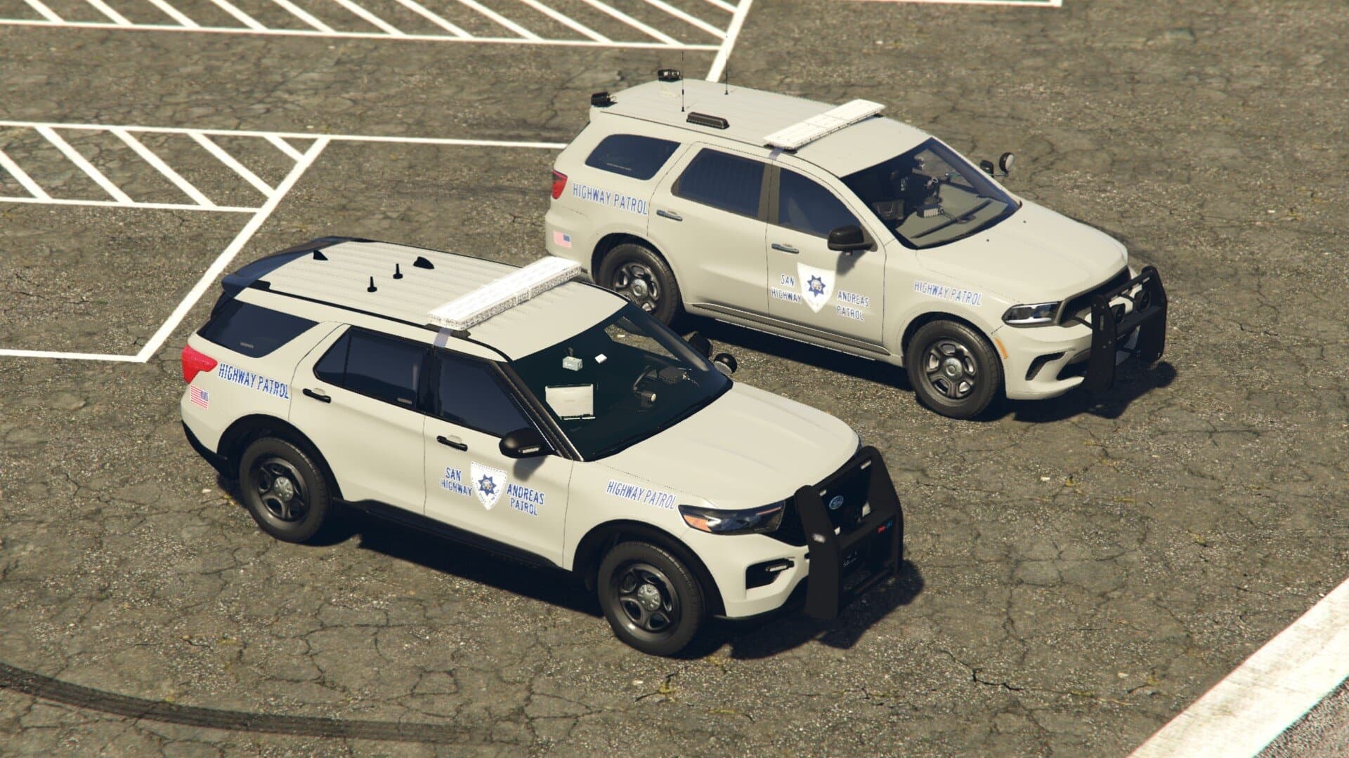 Rhode Island State Police Based Skins (San Andreas Highway Patrol SAHP)