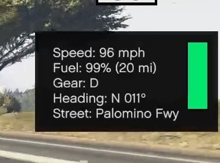 's Car HUD + Fuel System