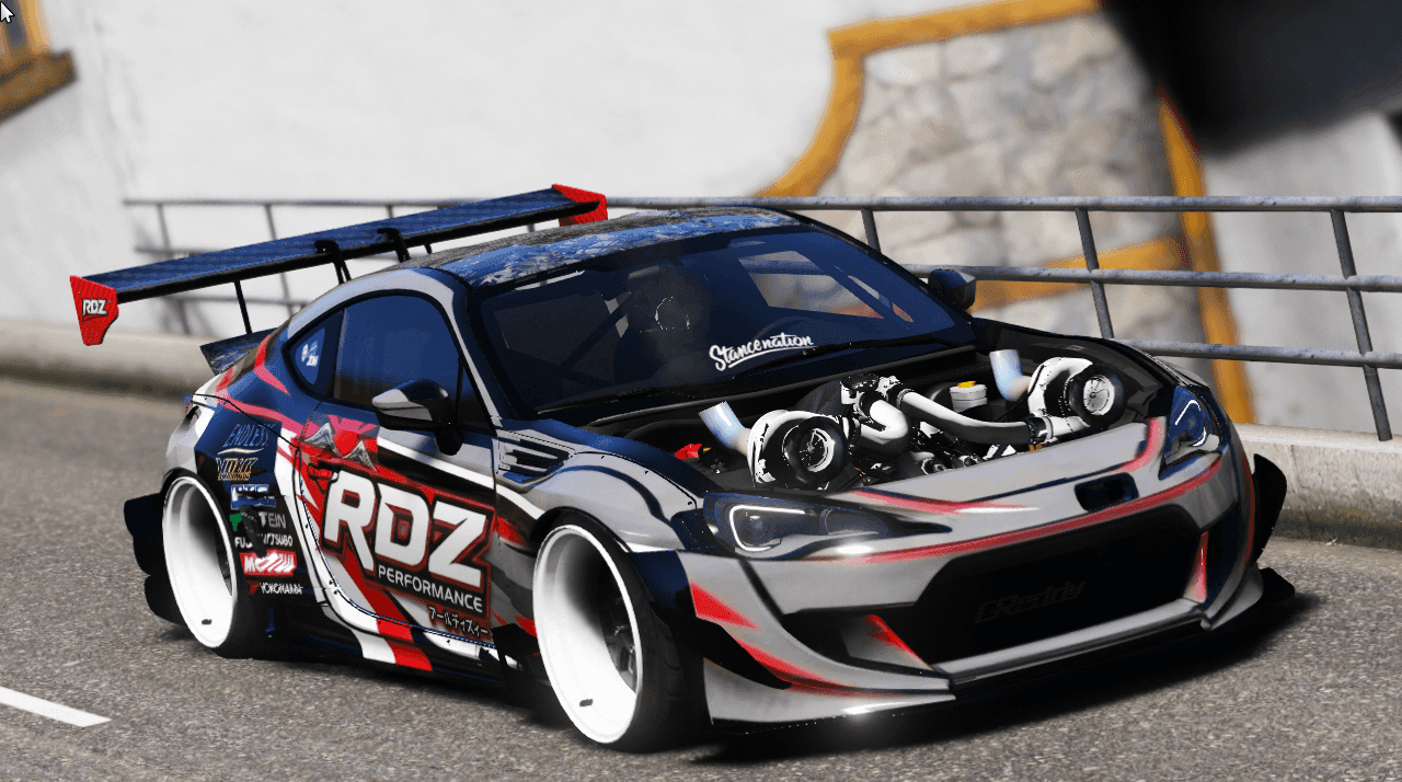 Subaru BRZ Rocket bunny Twin turbo