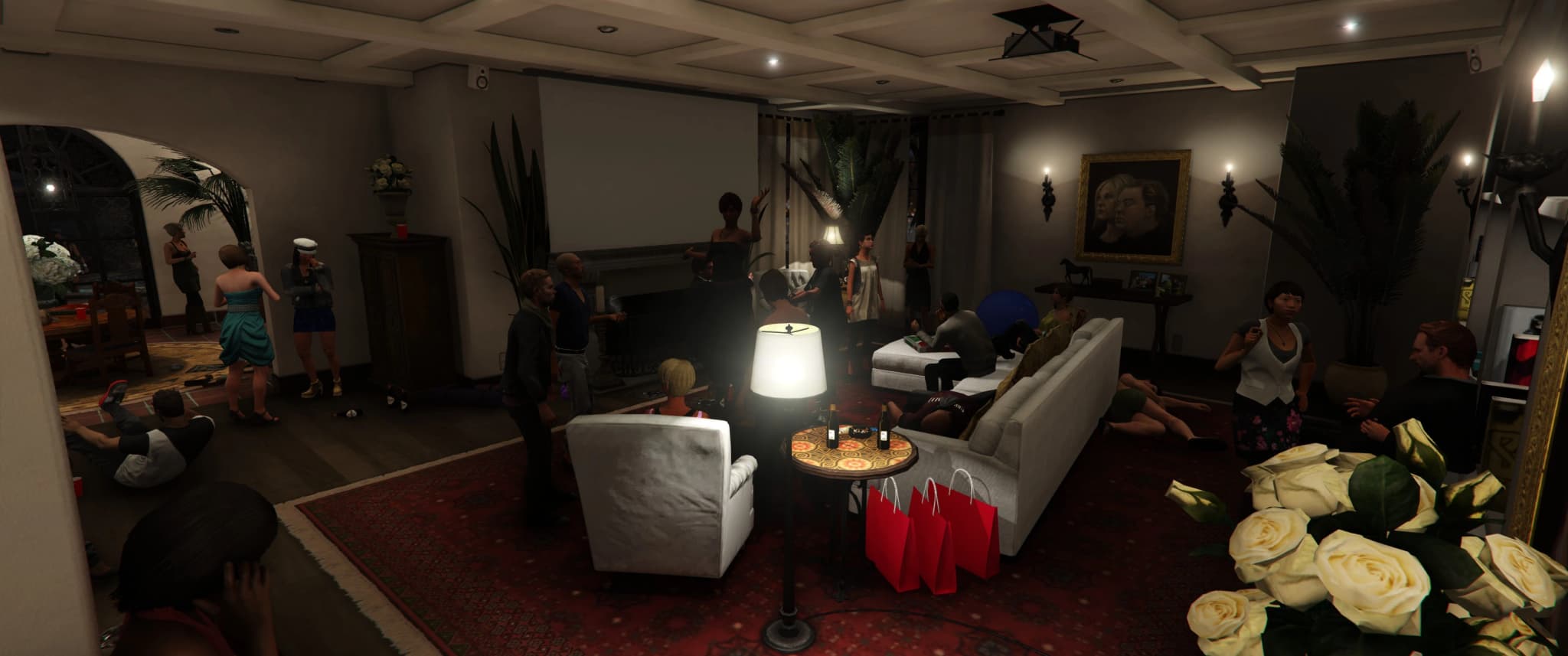 Tracey De Santa's House Party | Menyoo