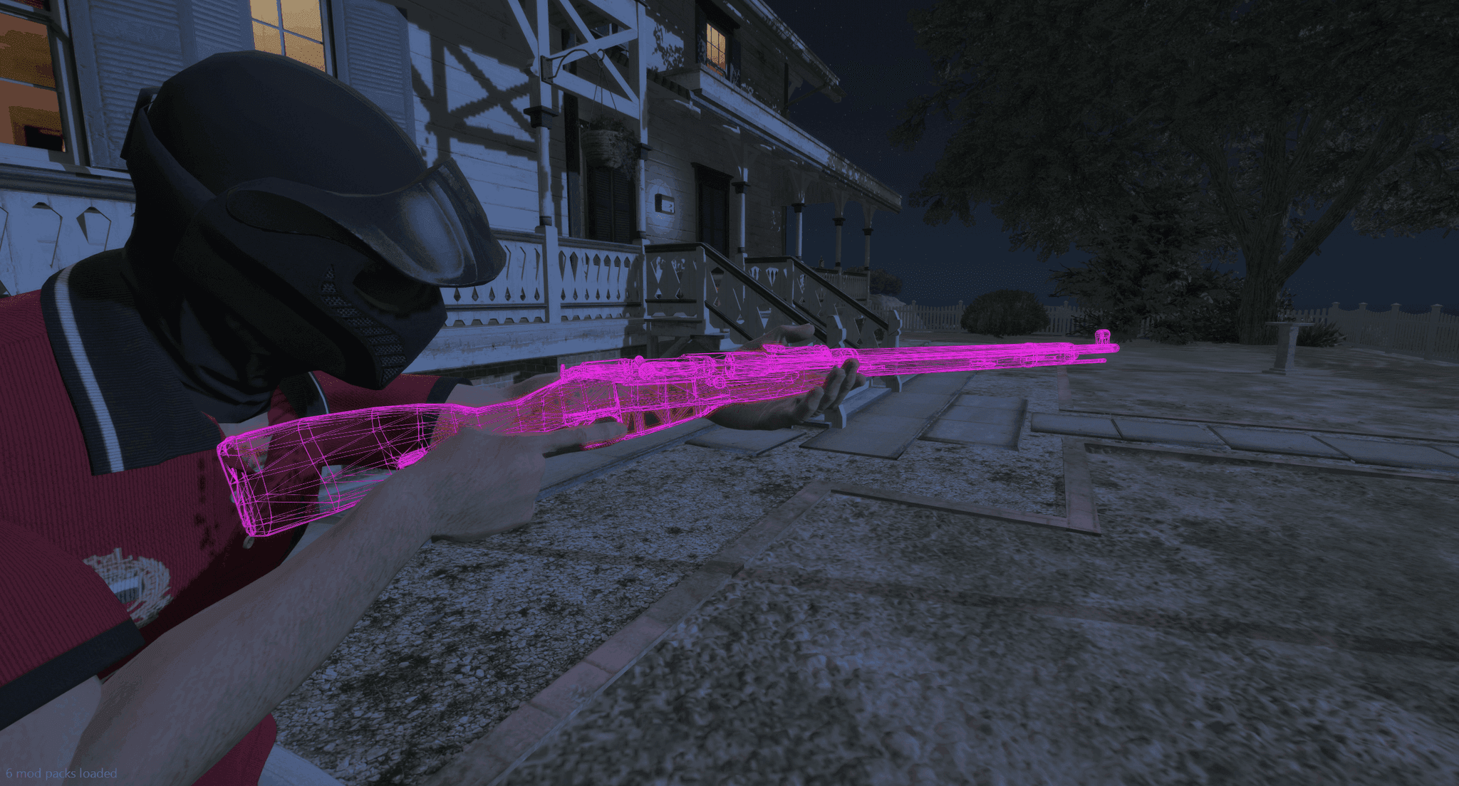 Wireframe Mosin Nagant
