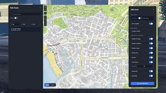 Secure Zones Creator V | Safe Zone & Red Zone