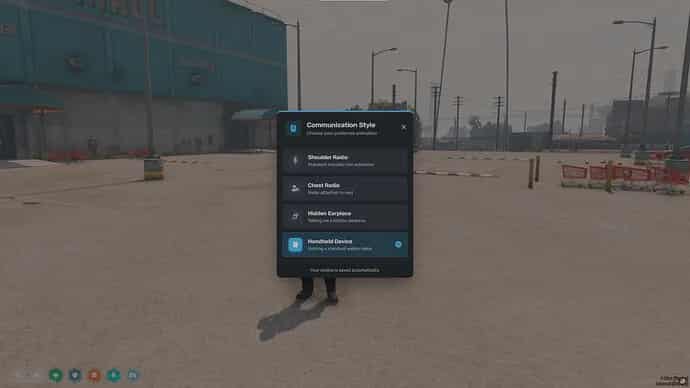 Sol - Radio Animation menu