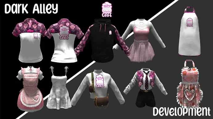UWU Cafe Clothing -- Male & Female