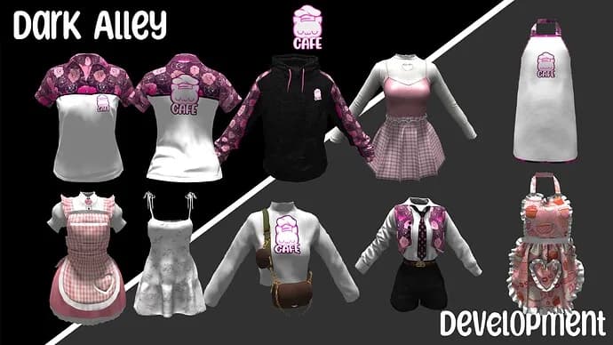 UWU Cafe Clothing -- Male & Female