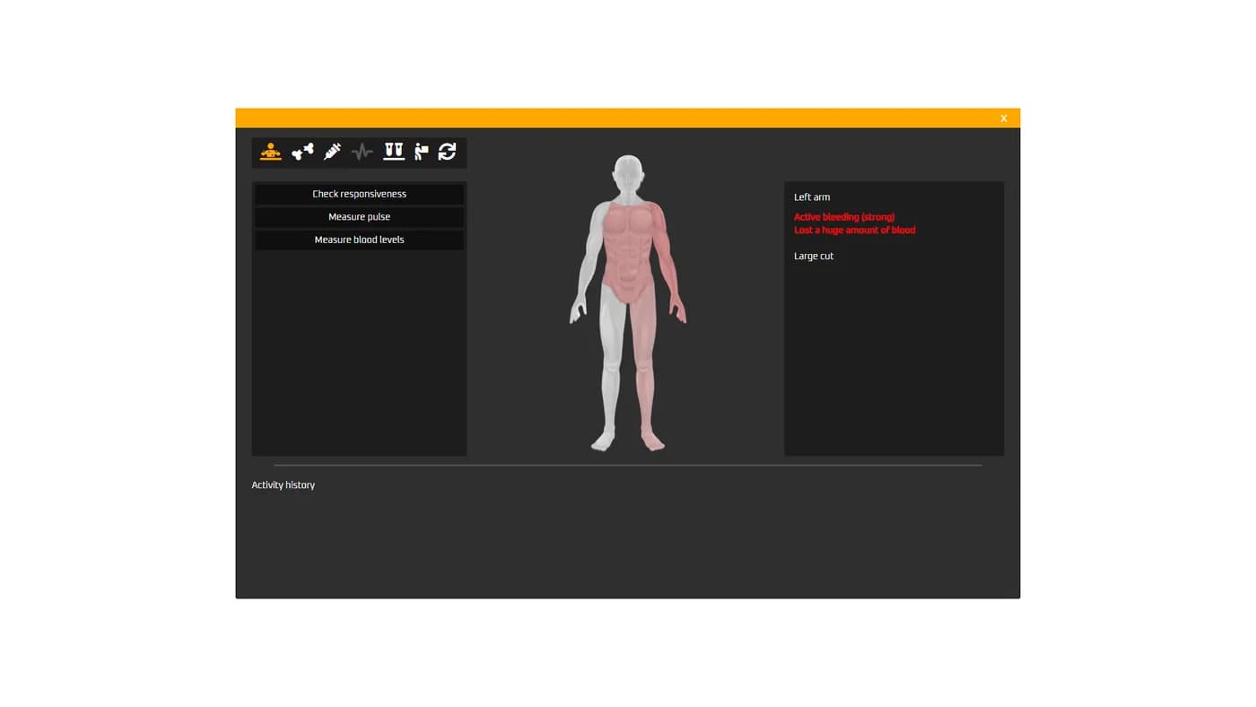 Advanced Roleplay Environment | Medical System v2 product preview for esx FiveM servers