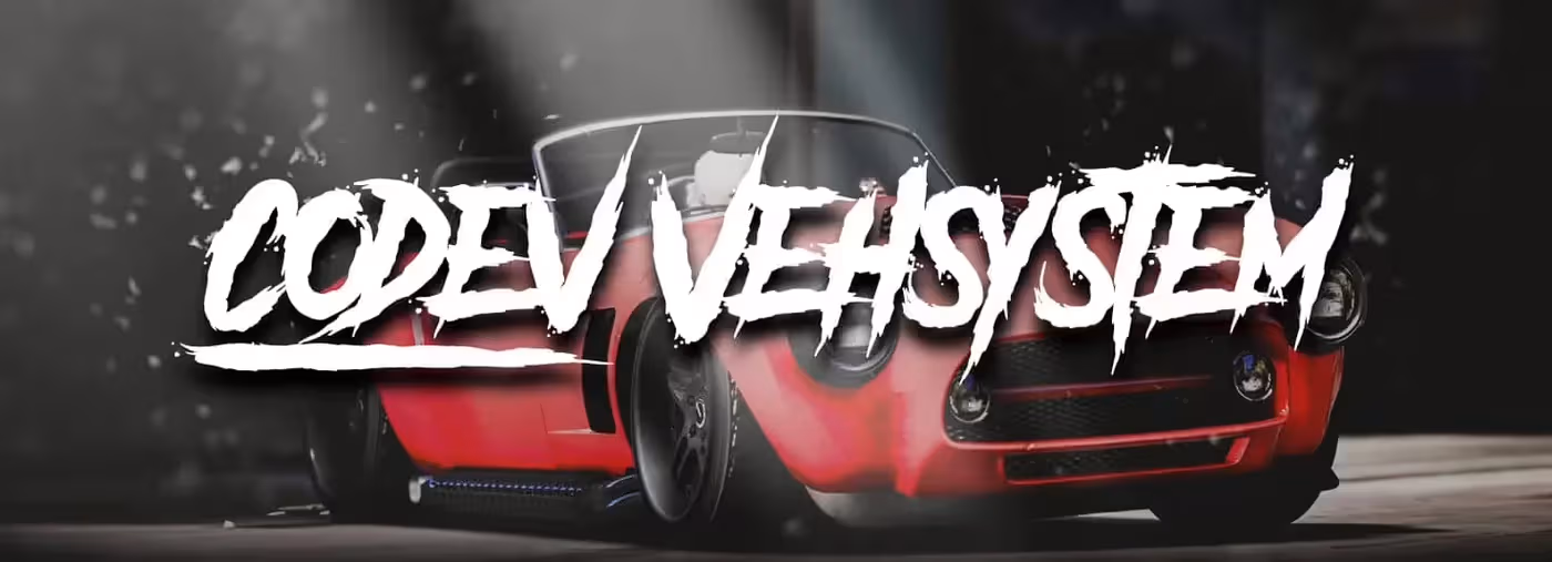 Advanced Vehicle System product preview for esx FiveM servers