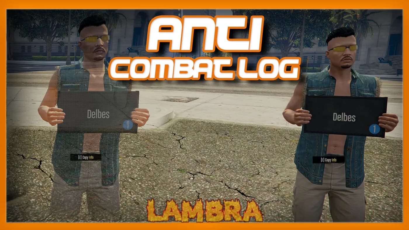 Anti CombatLog product preview for esx FiveM servers