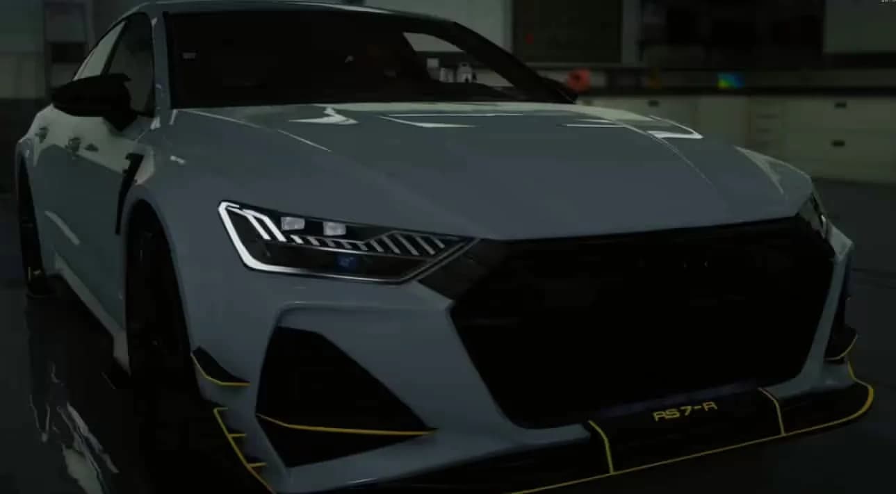 Audi RS7 R C8 ABT Animated Lights product preview for esx FiveM servers