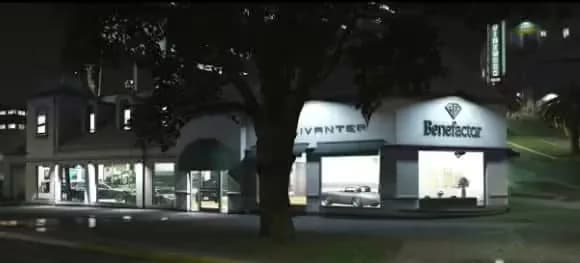 Benefactor CarDealer product preview for esx FiveM servers