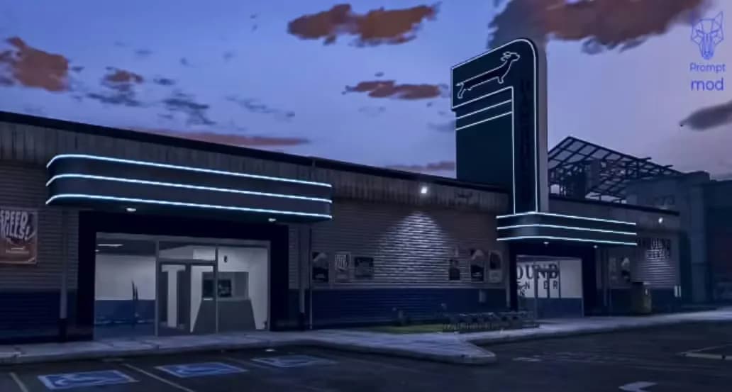 Bus Station MLO product preview for esx FiveM servers