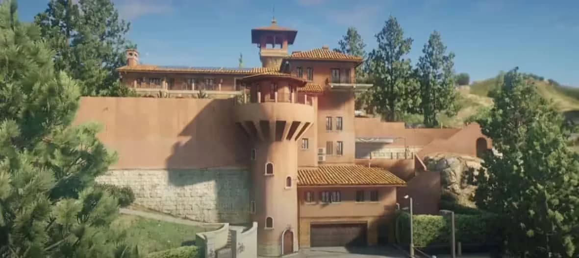 Clean Manor Mansion Villa product preview for esx FiveM servers