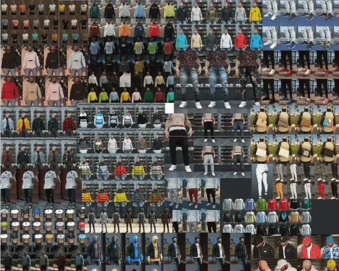 FiveM Clothing Pack (Male) product preview for esx FiveM servers