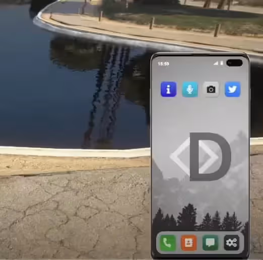 DPhone product preview for esx FiveM servers
