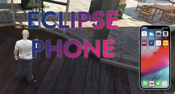 Eclipse Phone (mumble) product preview for esx FiveM servers