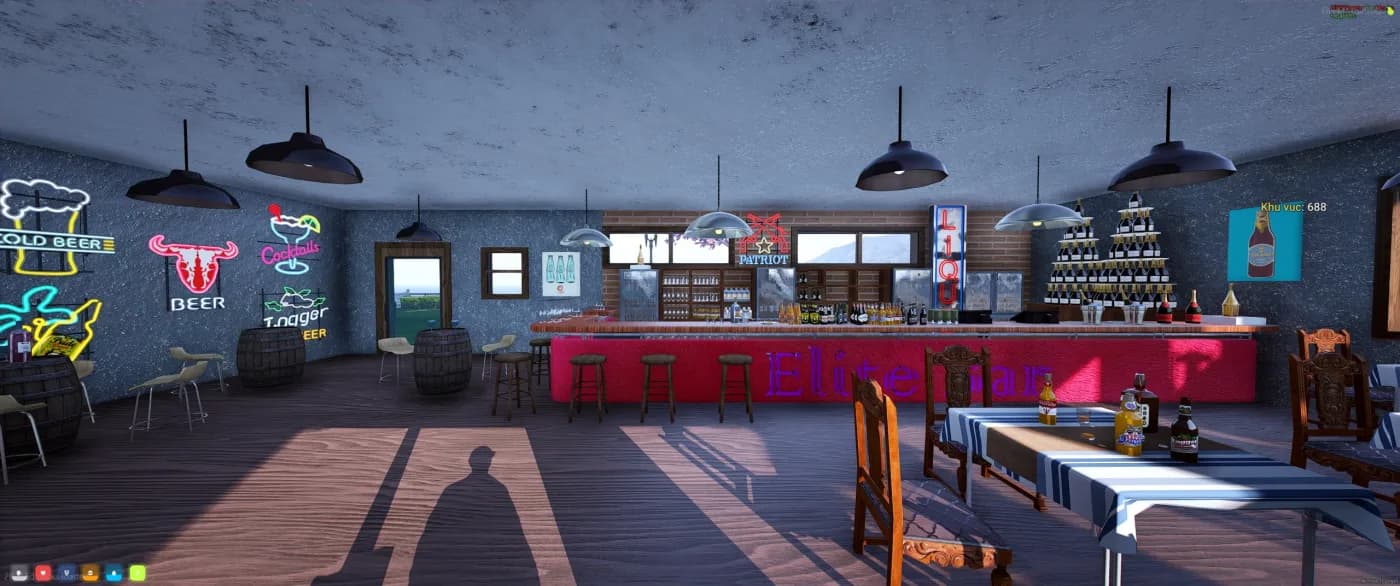Elite Pier Bar product preview for esx FiveM servers