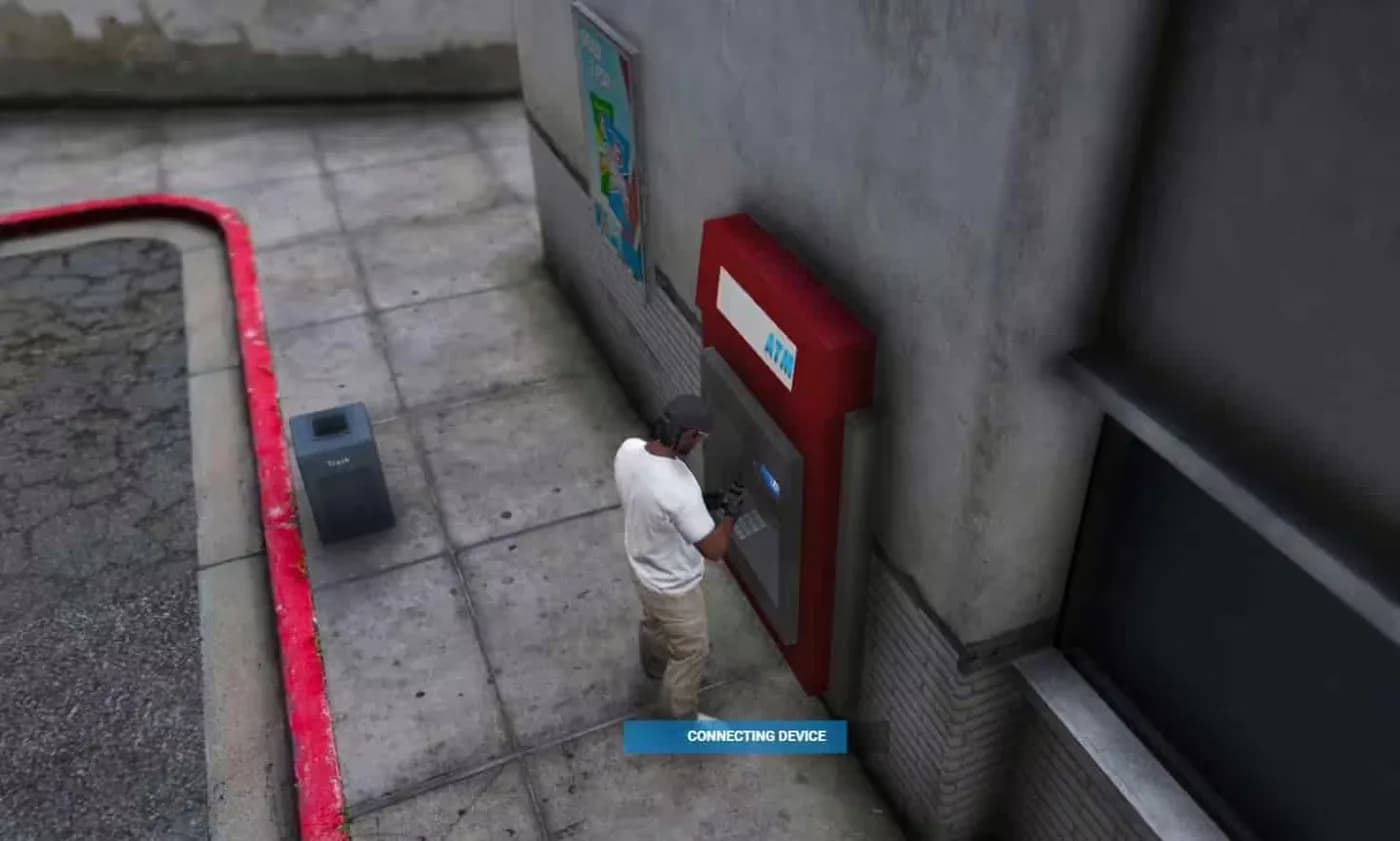 ESX ATM Robbery product preview for esx FiveM servers