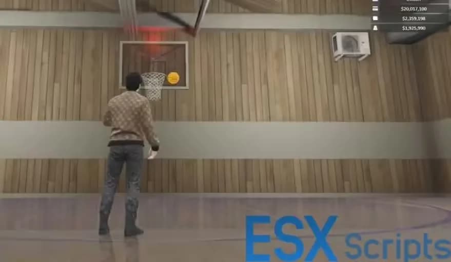 FiveM Basketball (Script + Map) product preview for esx FiveM servers