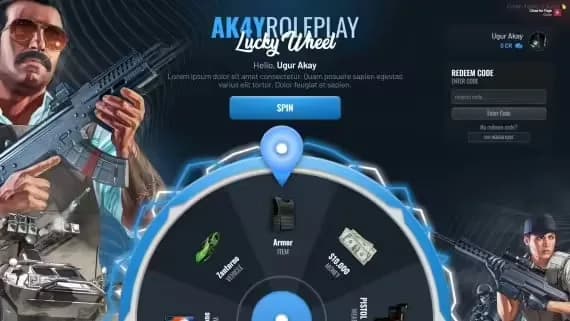 FiveM Daily Lucky Wheel