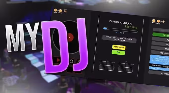 FiveM DJ Script product preview for esx FiveM servers