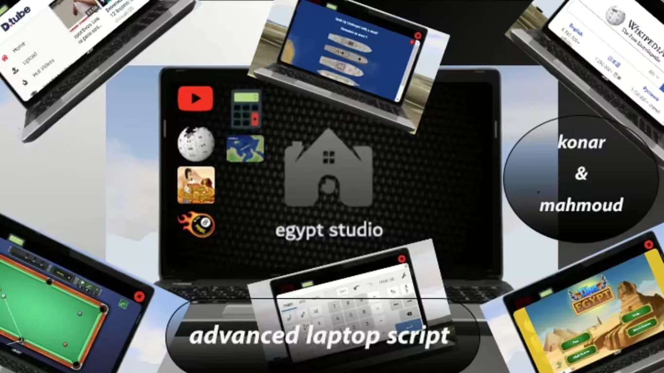 FiveM Laptop Script product preview for esx FiveM servers