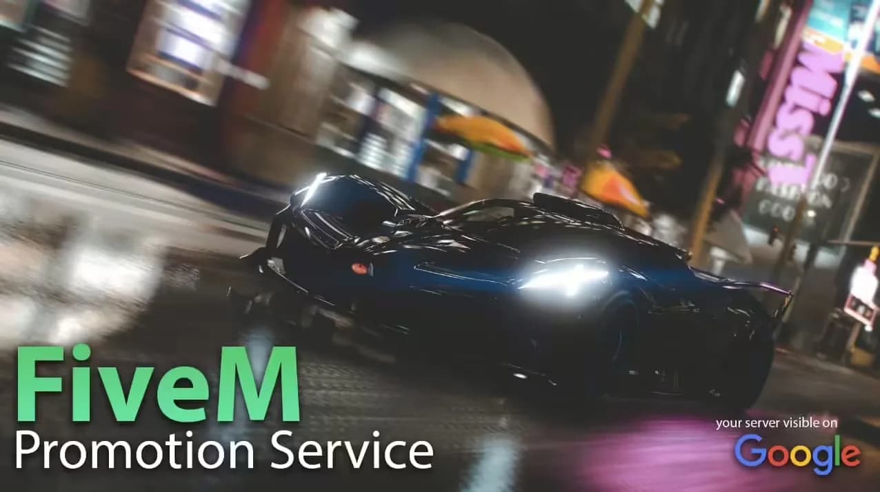 FiveM Server Promotion product preview for esx FiveM servers
