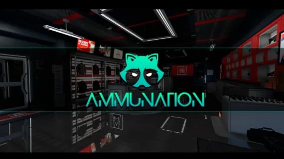 Gabz Ammunation product preview for esx FiveM servers