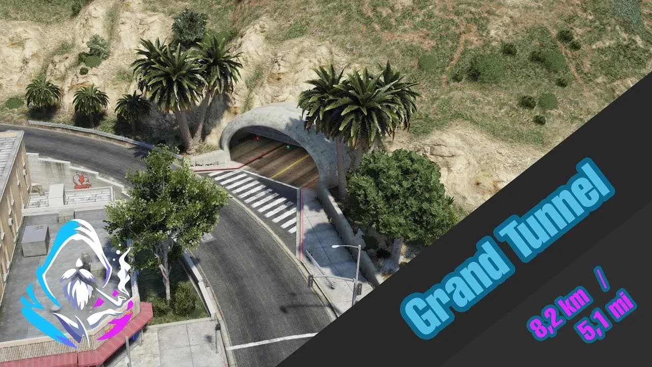 Grand Tunnel product preview for esx FiveM servers