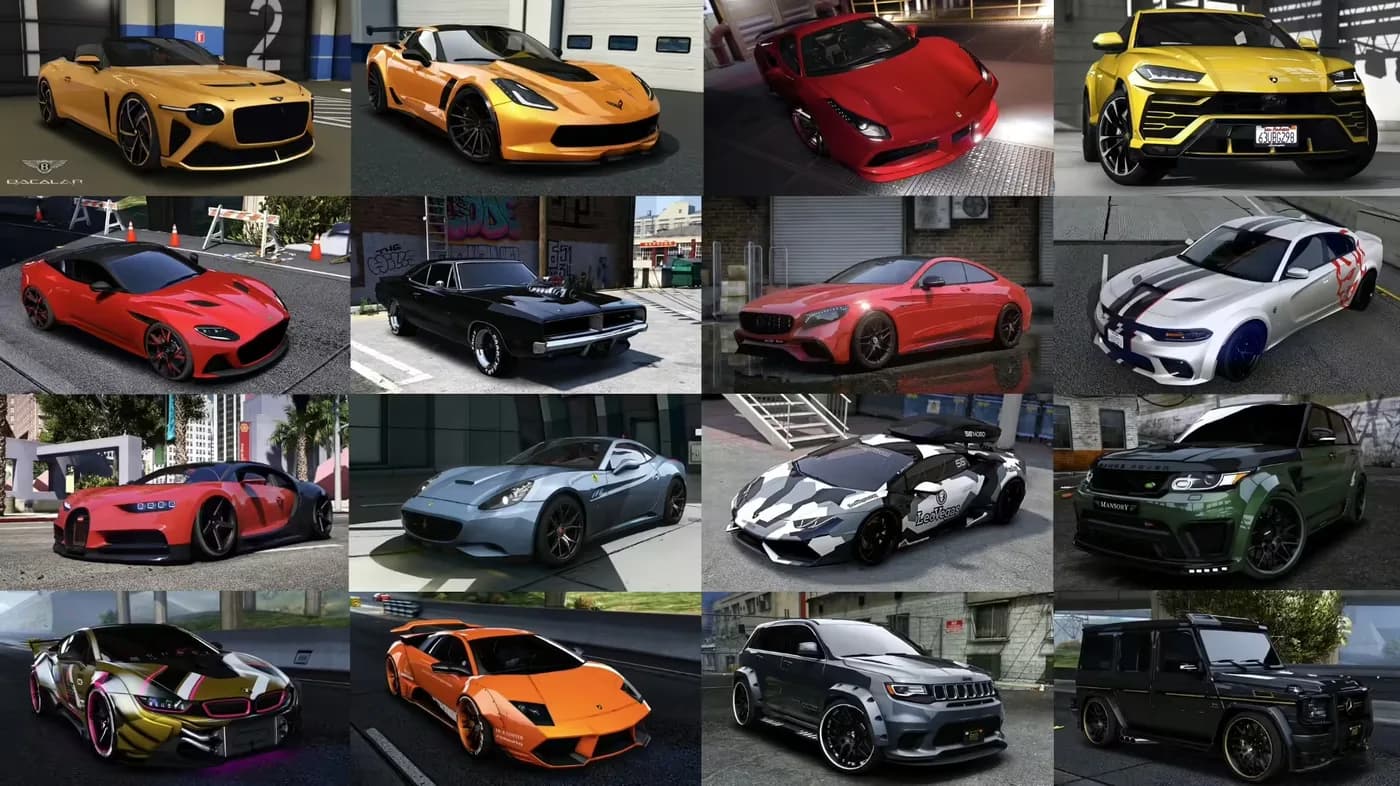GTA 5 Ultimate Car Pack