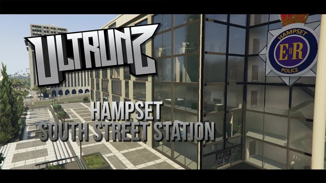 Hampset RPC Police Station product preview for esx FiveM servers