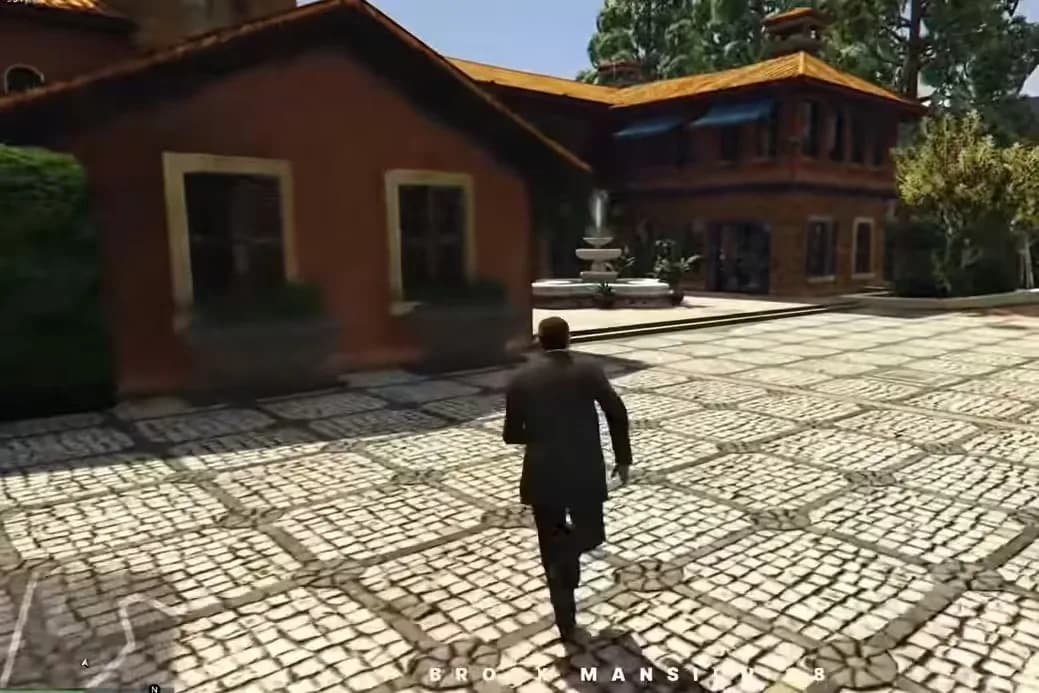 Hill Mansion product preview for esx FiveM servers